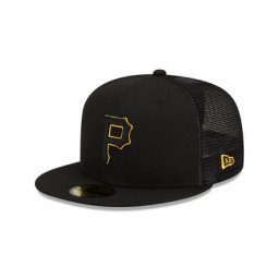Casquette Pittsburgh Pirates New Era 2022 Official Batting Practice 59FIFTY Trucker Cap