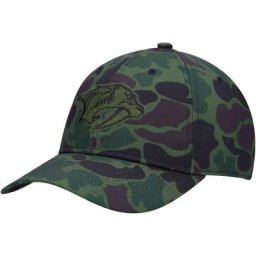 Casquette réglable ajustable pour homme adidas Nashville Predators Locker Room