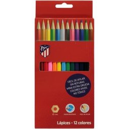 Crayons à colorier Atletico de Madrid - Paquet de 12