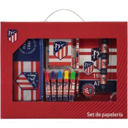 Set de Papeterie Atletico de Madrid - 20 Pièces