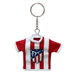 Porte-clés avec maillot et écusson Atlético de Madrid