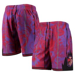 Mitchell & Ness pour homme Violet Toronto Raptors Hardwood Classics Lunar New Year Swingman Short