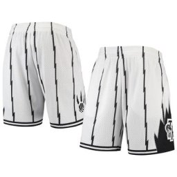 Mitchell & Ness Toronto Raptors Hardwood Classics White Out Swingman Short pour homme