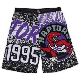 Mitchell & Ness pour homme Toronto Raptors Big & Tall Hardwood Classics Jumbotron Short