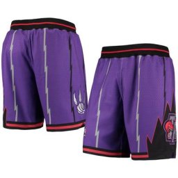 Mitchell & Ness pour homme pourpre Toronto Raptors 1998/99 Hardwood Classics Short authentique
