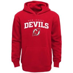 Chandail à capuchon rouge New Jersey Devils Team Lock Up pour jeune
