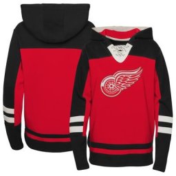 Préscolaire Red Detroit Red Wings Ageless Revisited Sweat à capuche à encolure en V à lacets