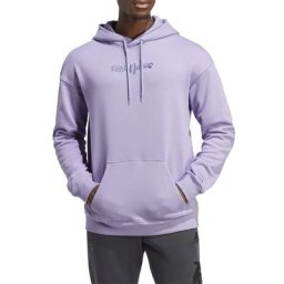 Sweat capuche Real Madrid Caligraphie - Violet