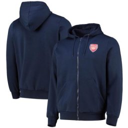 Sweat capuche Arsenal Full Zip - Marine - Homme