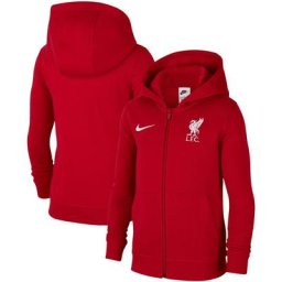 Sweat capuche Liverpool Zip Thru - Rouge