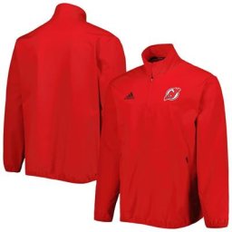 Veste COLD.RDY à fermeture éclair pour homme New Jersey Devils rouge adidas