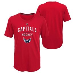 T-shirt de but sans assistance des Capitals de Washington - Jeunes