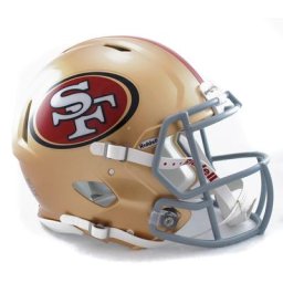 San Francisco 49ers Riddell Speed Authentic Full Size Helmet