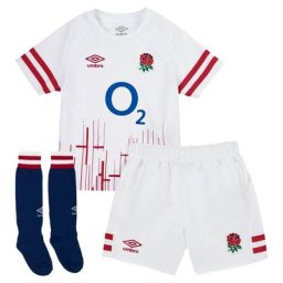 Kit de réplique de rugby à Domicile England Rugby 2022/23 - Bébé