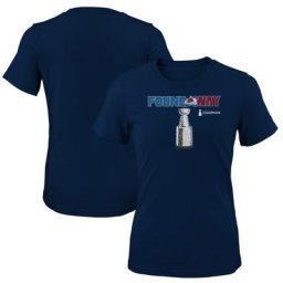 Filles Jeunesse Fanatics Branded Navy Colorado Avalanche Champions de la Coupe Stanley 2022