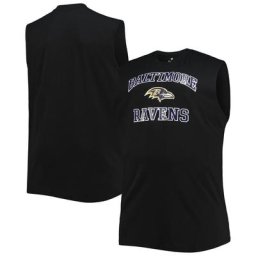 PRF RAV NOIR HOMME NFL PRF VÊTEMENTS DE NUIT MUSCLE TANMENXSL