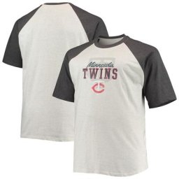PRF TWINS OAT HTHCHR S/S RAGLAN SCRN TEE 22 TEEMNXSS