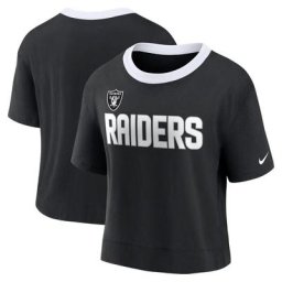 Las Vegas Raiders Nike High Hip Fashion Top - Femme