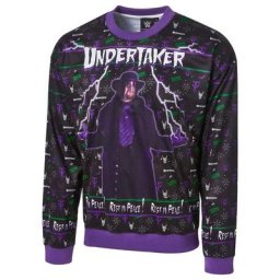 Undertaker Light-Up Ugly Holiday Sweater - Mens