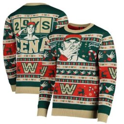 WWE John Cena 2022 Ugly Holiday Sweater