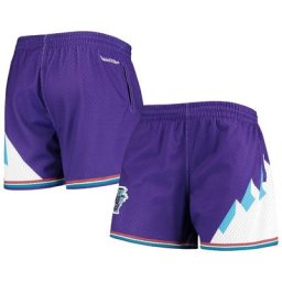 Short Utah Jazz Jump Shot pour femme violet Mitchell & Ness