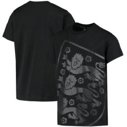 T-Shirt Angleterre Tonal Large Logo - Noir - Enfants