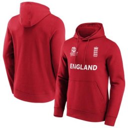 England Womens T20 World Cup Match Graphic Hoodie - Red