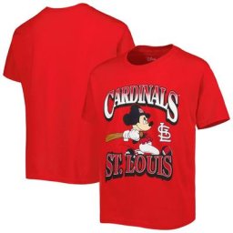 T-shirt Disney Game Day des Cardinals de Saint-Louis rouge pour jeune