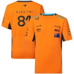 T-shirt de configuration pilote McLaren 2023 Team Daniel Ricciardo - Enfants