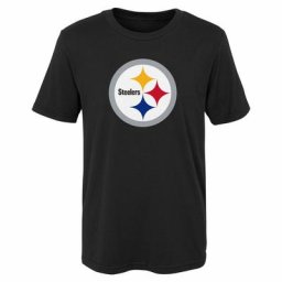T-shirt à logo principal des Pittsburgh Steelers - Junior