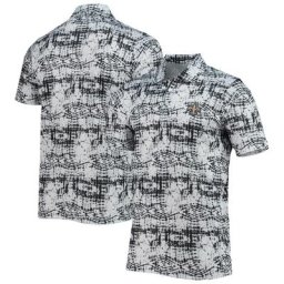Polo Vivid Saints de la Nouvelle-Orléans Antigua Black pour homme
