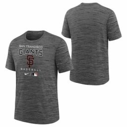 T-shirt Nike Practice Velocity des Giants de San Francisco - Enfant