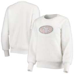 Sweat-shirt Touch San Francisco 49ers Milestone Tracker pour femme, blanc