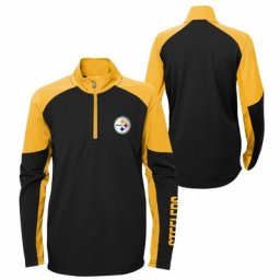 Pull-over à 1/4 de zip Pittsburgh Steelers Audible - Junior