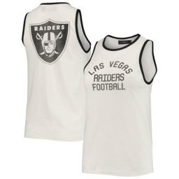 Débardeur Femme Las Vegas Raiders Pop Bond Food Blanc/Noir