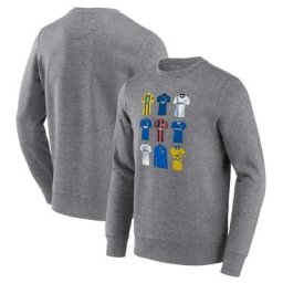Sweat ras du cou graphique Everton History of TENUES DE MATCH - Gris - Homme