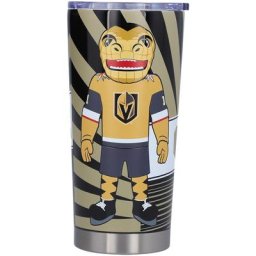 Chevaliers d'or de Vegas 20 oz. Gobelet mascotte en acier inoxydable