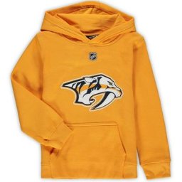 Preschool Gold Nashville Predators Logo principal Sweat à capuche épais