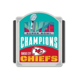 Insigne de collection des champions du Super Bowl LVII des Chiefs de Kansas City - Trophée