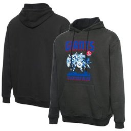 Pull à capuche pour homme Junk Food Black New York Giants Marvel Avengers Squad
