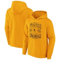 Collection NFL x Darius Rucker pour homme par Fanatics Gold Pittsburgh Steelers 2-Hit Pullover Hoodie