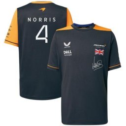 McLaren 2022 Team Pilotes Set Up T-Shirt Lando Norris - Gris - Enfant