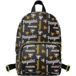 Mini sac à dos pour jeune FOCO Black Pittsburgh Penguins Repeat Brooklyn