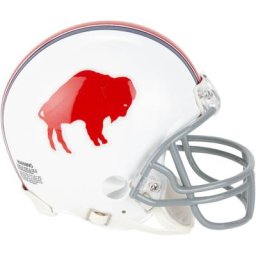 Casque Buffalo Bills Riddell VSR4 Mini Throwback 1965-73