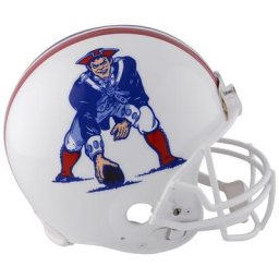 Casque Mini Throwback Riddell VSR4 des Patriots de la Nouvelle-Angleterre 1982-89