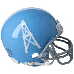 Casque Houston Texans Riddell VSR4 Mini Throwback 1960-62