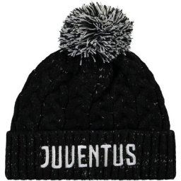 Bonnet à pompon Juventus - Noir - Adulte
