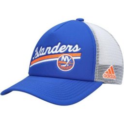 Casquette Snapback en mousse New York Islanders adidas pour femme, bleu roi/blanc