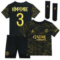 Kit PSG Jordan Fourth Stadium 22/23 - Bébé avec flocage Kimpembe 3