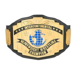 Ceinture de titre réplique du Black Intercontinental Championship